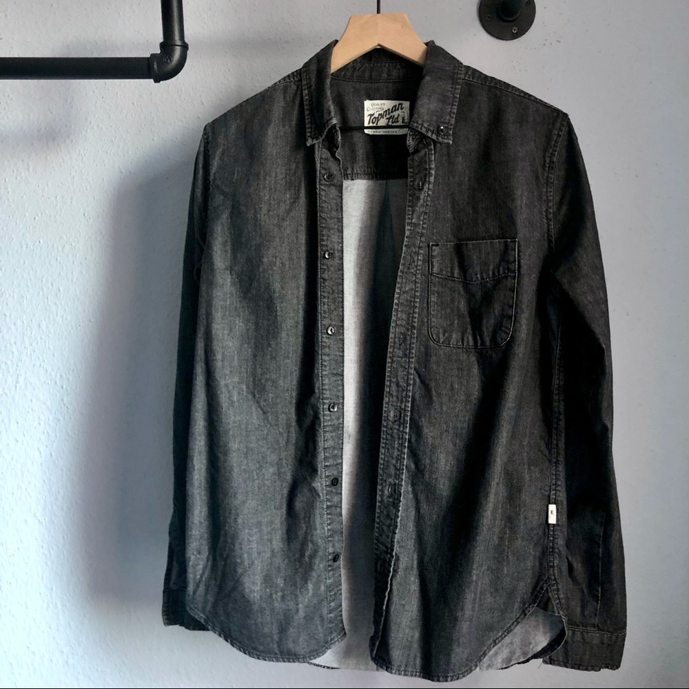 Topman denim shirt